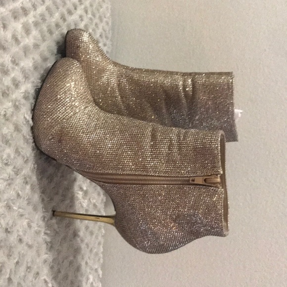 Champagne glitter pu - Picture 2 of 8